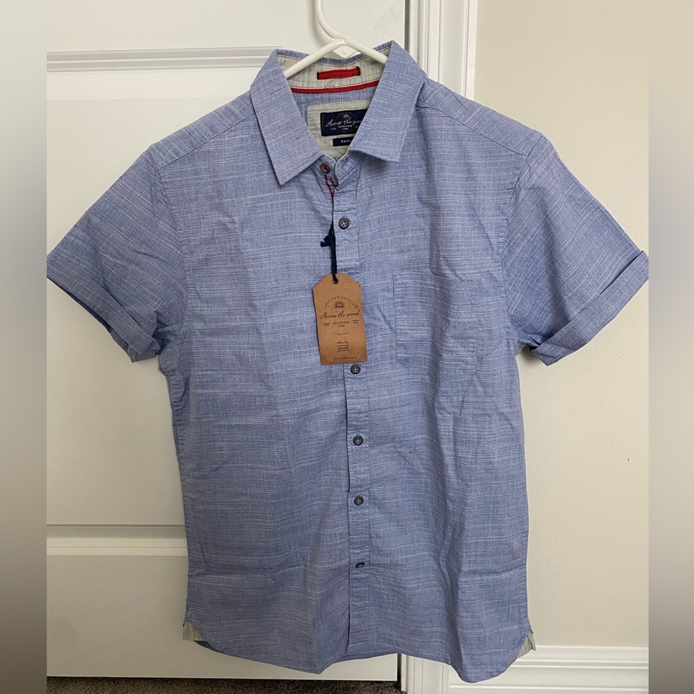 Men’s button short sleeve shirt